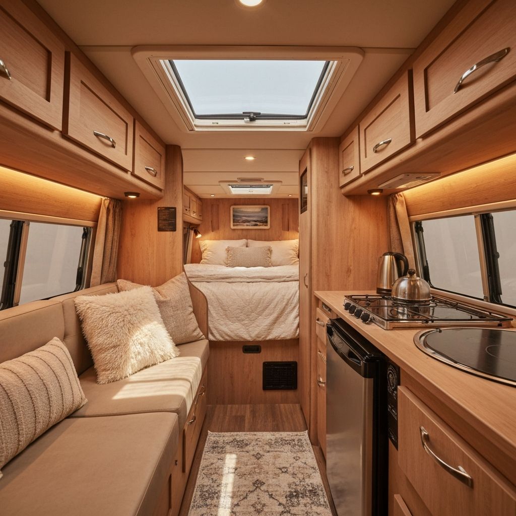 Interior de la Camper